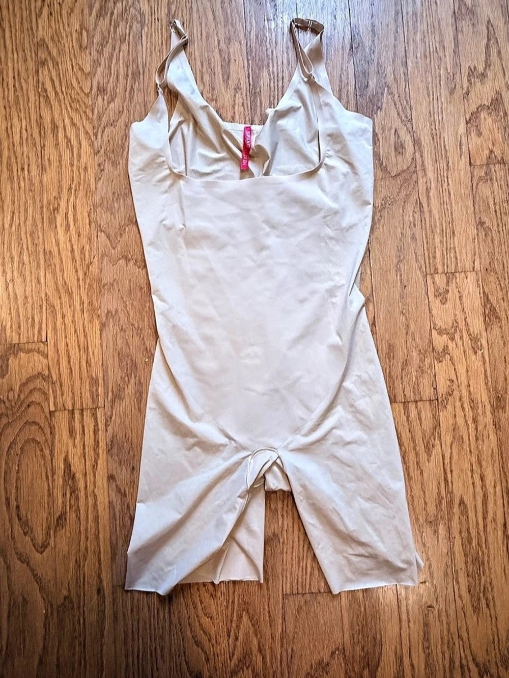 SPANX Suit Your Fancy Strapless Cupped Mid-Thigh Bodysuit Mid-Thigh Bodysuit